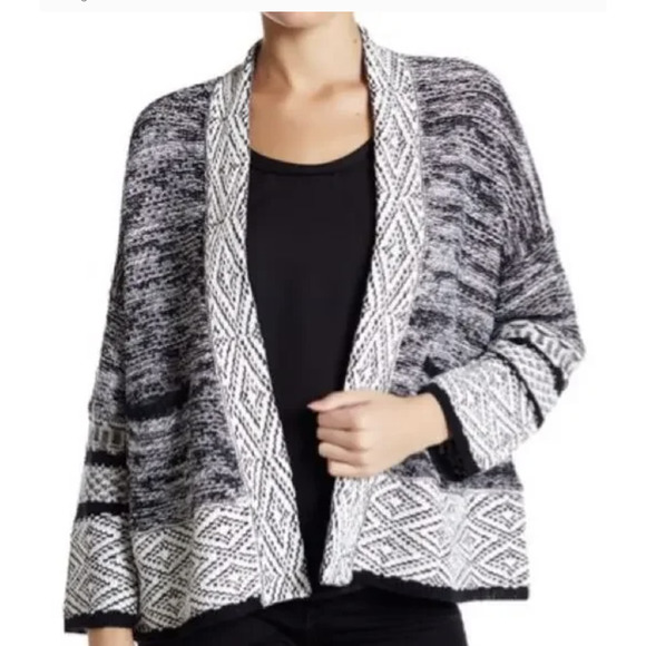 Joie Cardigan Sweater Womens XS Open Front Linen Cotton Boho Lightweight Pullove - Picture 1 of 9